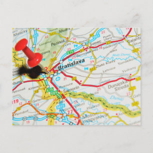 Bratislava, Slowakei Postkarte
