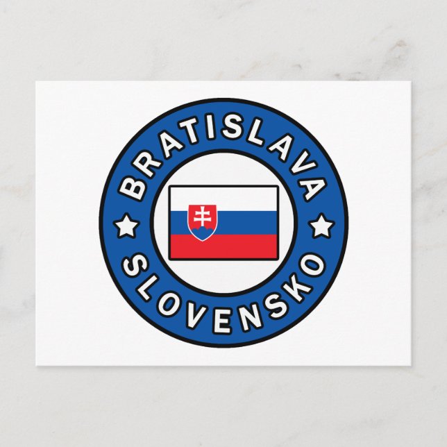 Bratislava Slowakei Postkarte (Vorderseite)