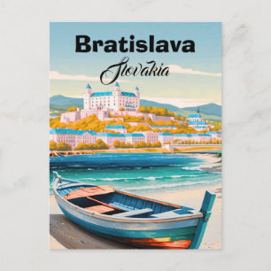 Bratislava Slowakei Reise Postkarten Kunst, Bratis