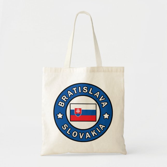 Bratislava Slowakei Tragetasche (Vorne)