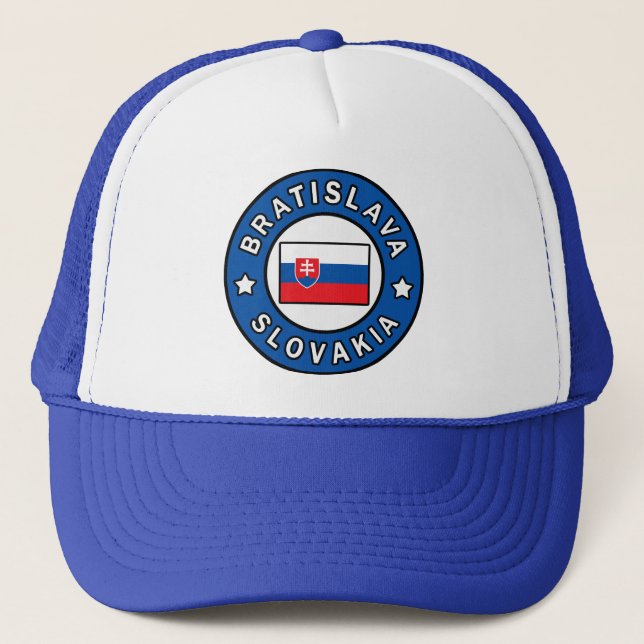 Bratislava Slowakei Truckerkappe (Vorderseite)
