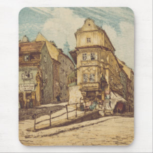 Bratislava von Richard Lux Jahrhundert Farbige Rad Mousepad
