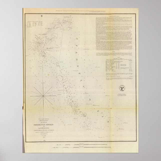 Bratpfannschalen, Cape Fear River Poster (Vorne)