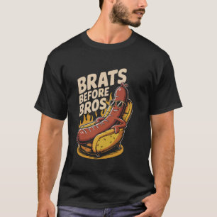 Brats Before Bros - Lustiges Geschwister Humor Zit T-Shirt