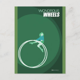 Brattleboro Circus Arts - Wondrous Wheels Postkarte
