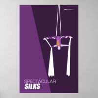 Brattleboro Circus Poster Serie - Seide