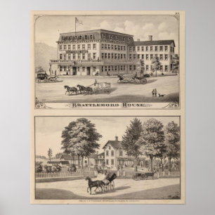 Brattleboro Haus Poster