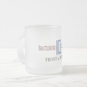 Brattleboro Ice Company Mattierte Tasse