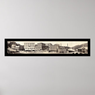 Brattleboro, Vermont Foto 1917 Poster