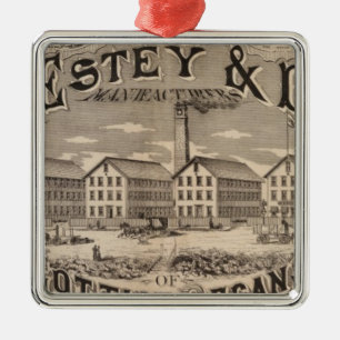 Brattleboro Vermont Ornament Aus Metall