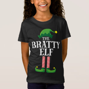 Bratty Elf Matching Party T-Shirt