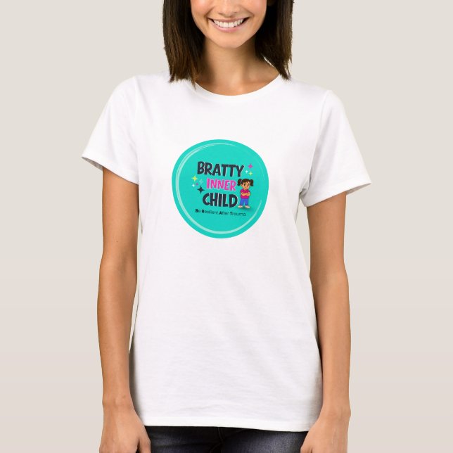 Bratty Inner Child Logo  T-Shirt (Vorderseite)