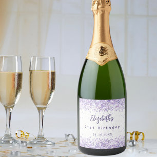 Bratviolett-Konfetti Party