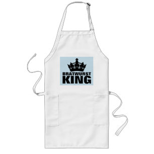 BRATWURST KING VATER HUSBAND KÜCHE SCHÜRZE