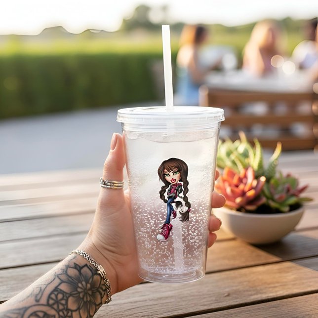 Bratz-Acrylbltumbler Acryltrinkbecher (Von Creator hochgeladen)