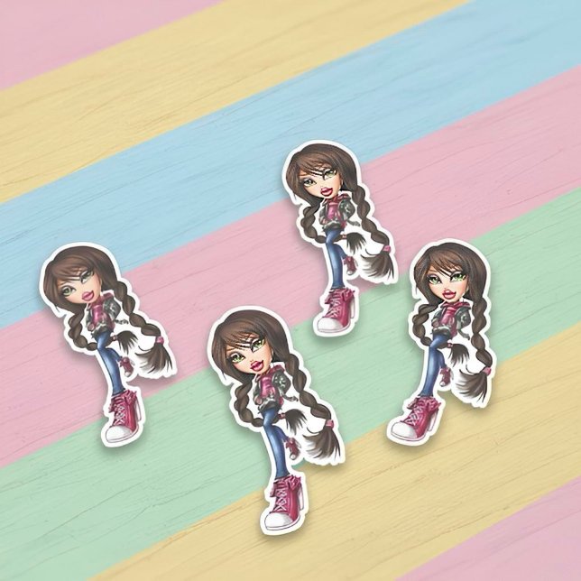 Bratz-Aufkleber Aufkleber (Von Creator hochgeladen)