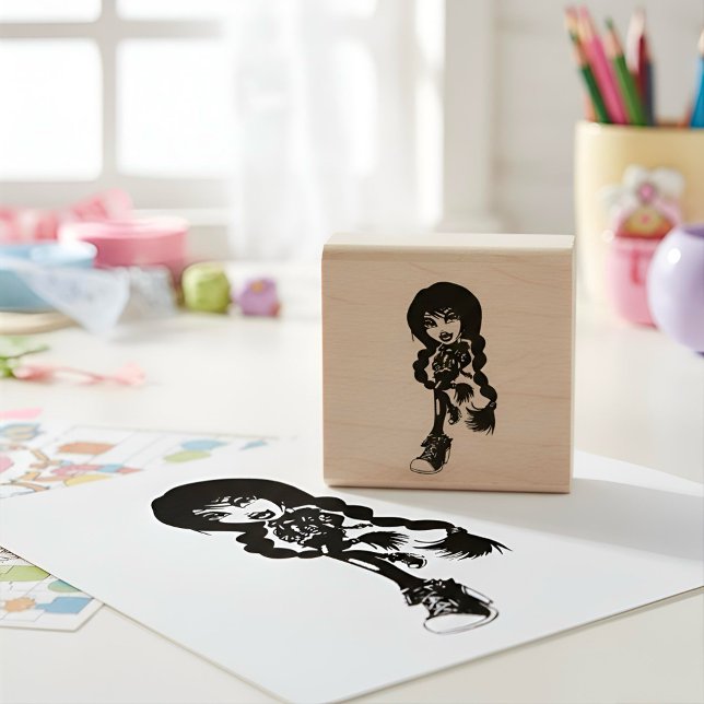 Bratz Rubber Briefmarke Gummistempel (Von Creator hochgeladen)