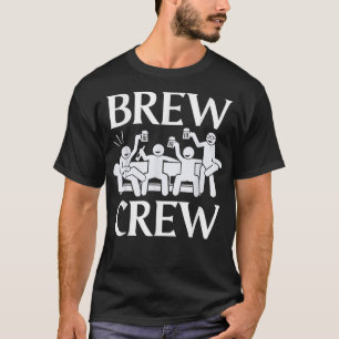 Brau Crew Brautjungfern Hochzeitsgesellschaft Trau T-Shirt