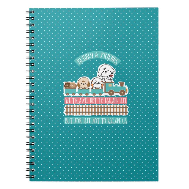 Brauchbar mit Freunden reisen Notizblock (Vorderseite)