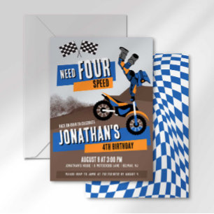 Brauche ein Viergang Dirt Bike Motocross zum Gebur Einladung