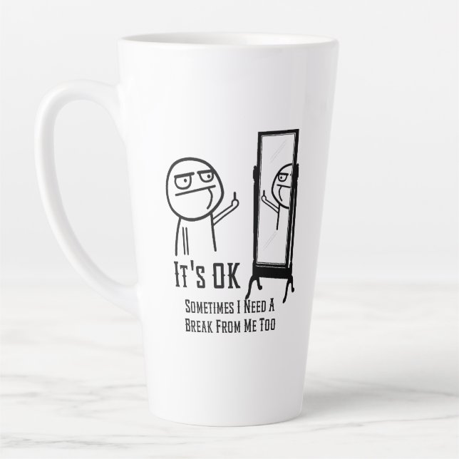 Brauche eine Pause Milchtasse (Links)