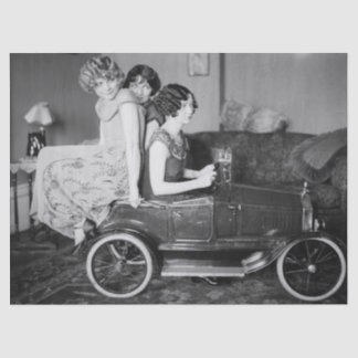 Brauchen Sie einen Aufzug? 1920er Jahre Seidenpapier
