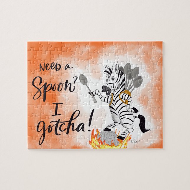 Brauchen Sie einen Löffel? Ich habe Gotcha. 110 St Puzzle (Horizontal)