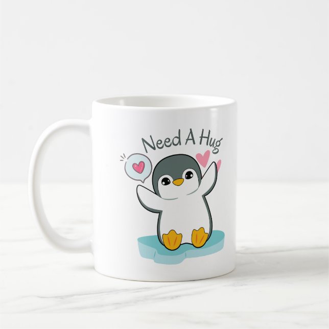 Brauchen Sie einen Umarmer Kaffeetasse (Links)