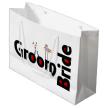 Braue & Groom Las Vegas Wedding Geschenktasche