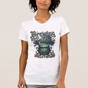 Brauen Ärger Kessel Drache Alchemie Kristalle H T-Shirt