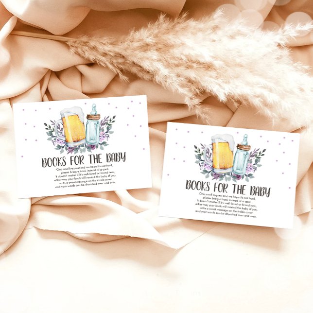 Brauen Biere und Flaschen Rustikale Encl Begleitkarte (Von Creator hochgeladen)