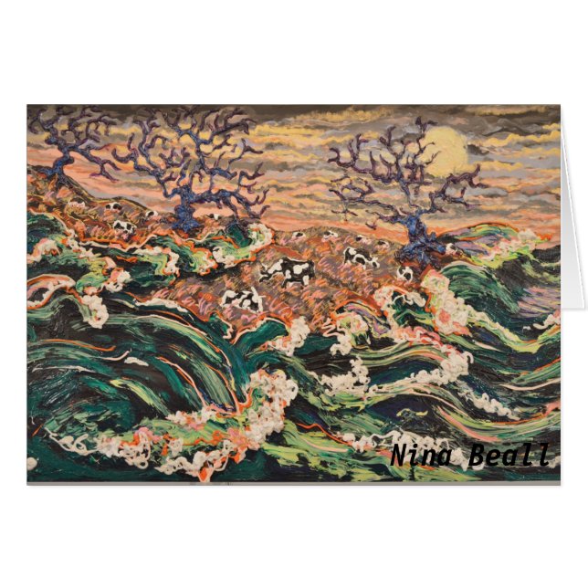 "Brauende Stürme," durch Nina Beall (Vorderseite (Horizontal))