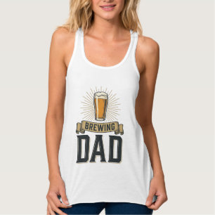 Brauender Papa Bier Vintage Gravur Shirt Design_1