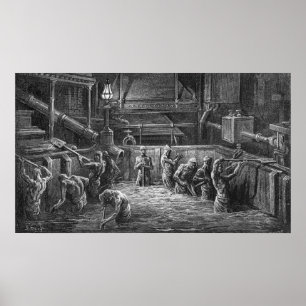 Brauer am Arbeitsplatz Poster