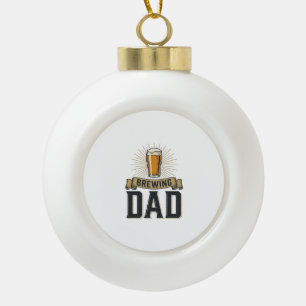 Brauer-Vater-Bier-Vintage-Stickerei-Shirt-Design_1 Keramik Kugel-Ornament