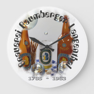 Brauerei Baumberger Langenthal Große Wanduhr