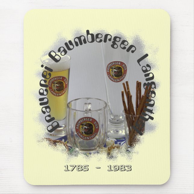 Brauerei Baumberger Langenthal Mauspad (Vorne)