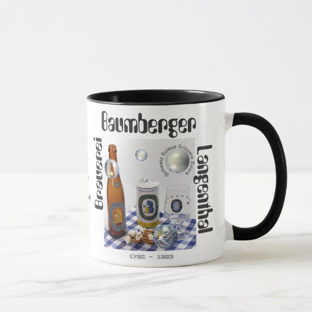 Brauerei Baumberger Langenthal Tasse (Rechts)