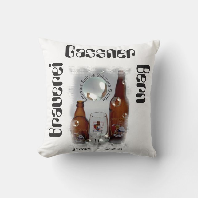 Brauerei Gassner Bern Kissen (Vorderseite)