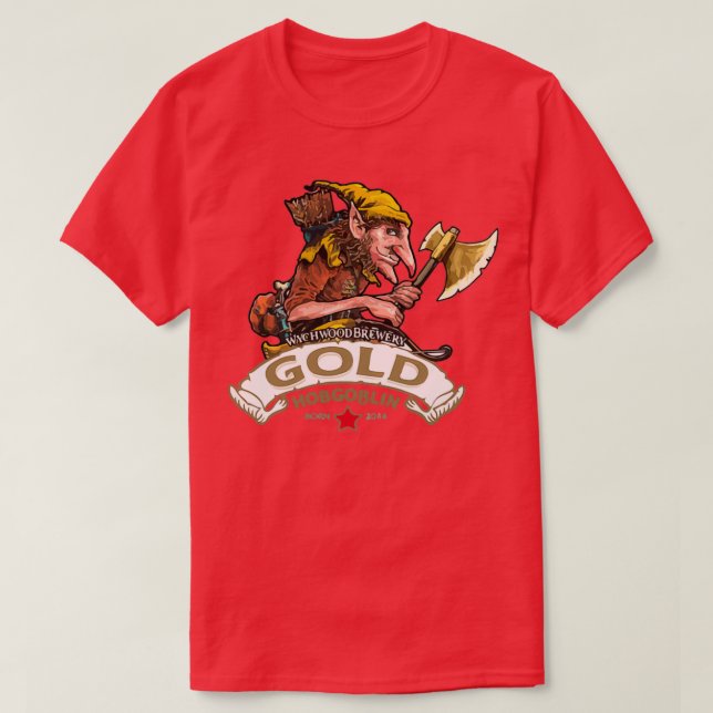 Brauerei Hobgoblin Gold T-Shirt (Design vorne)