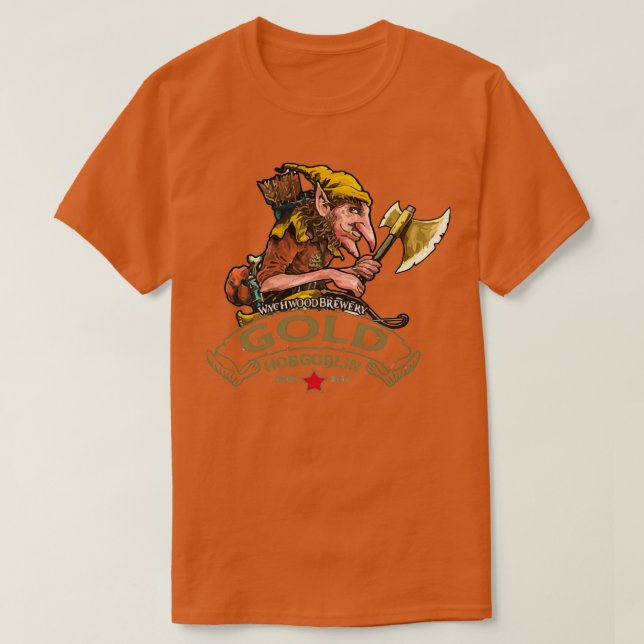 Brauerei Hobgoblin Gold T T-Shirt (Design vorne)