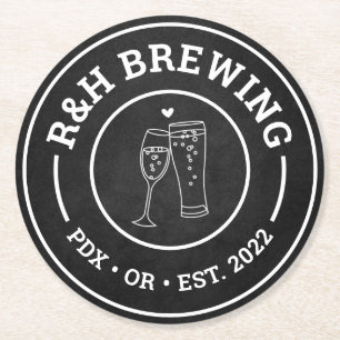 Brauerei Polterabend Beer Drink Untersetzer Gefall