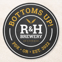 Brauerei Polterabend Beer Drink Untersetzer Gefall