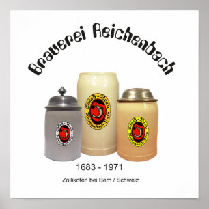 Brauerei Reichenbach Bern Poster