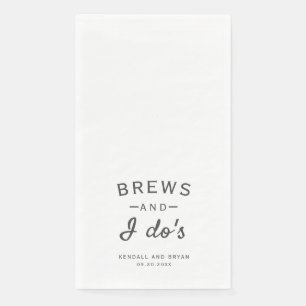 Brauereien und ich machen das Brauereizeitpapier N Serviette