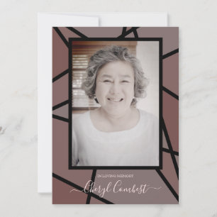 Braun Abstrakt in der Liebesvergessung