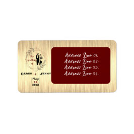 braun adressaufkleber