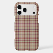 Braun-Burgunder-Karo-Klassiker-iPhone-Hülle