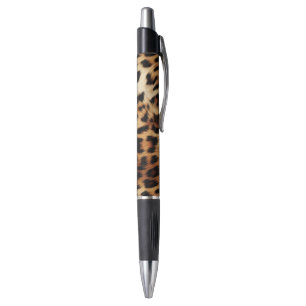 Braun Creme Leopardenprint Kugelschreiber