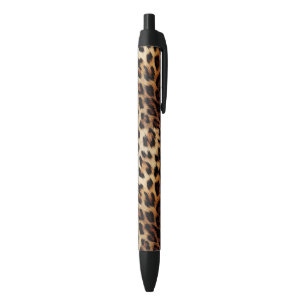 Braun Creme Leopardenprint Kugelschreiber